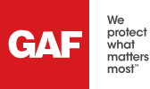 GAF roofing products logo